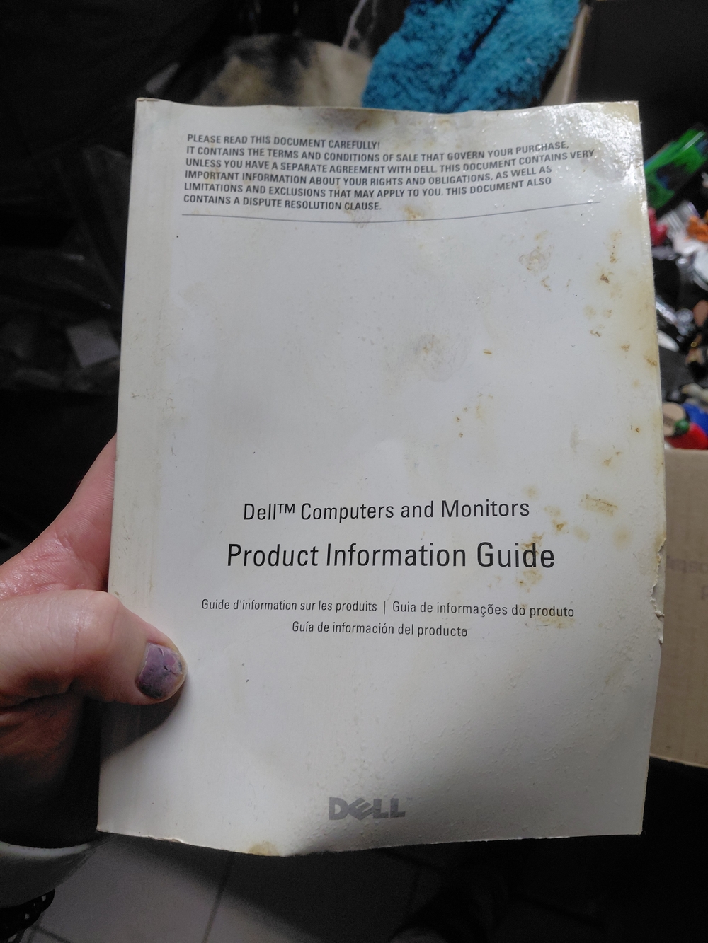 vintage "Dell Computers and Monitors Product Information Guide